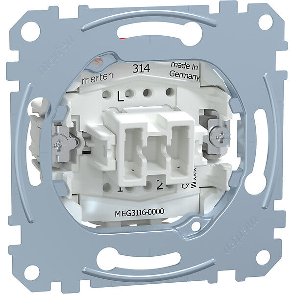 Merten Aus/Wechselschalter-Eins. 1-pol.10AX 250V AC MEG3116-0000